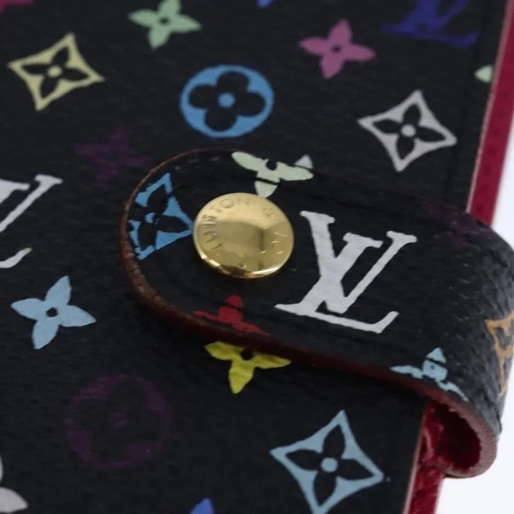 LOUIS VUITTON Multicolor Agenda PM Day Planner Cover Black
